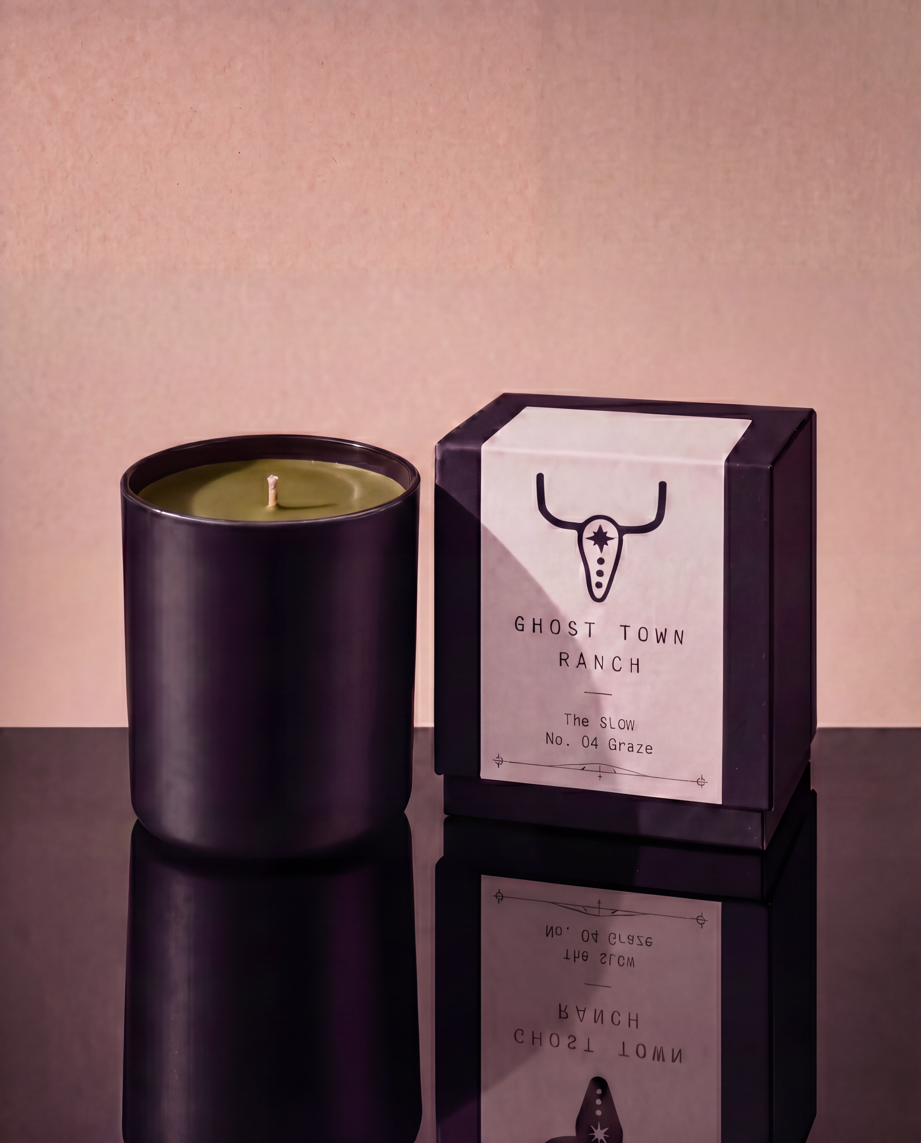 The Slow, Hand-Poured Colored Wax Candle, 11oz