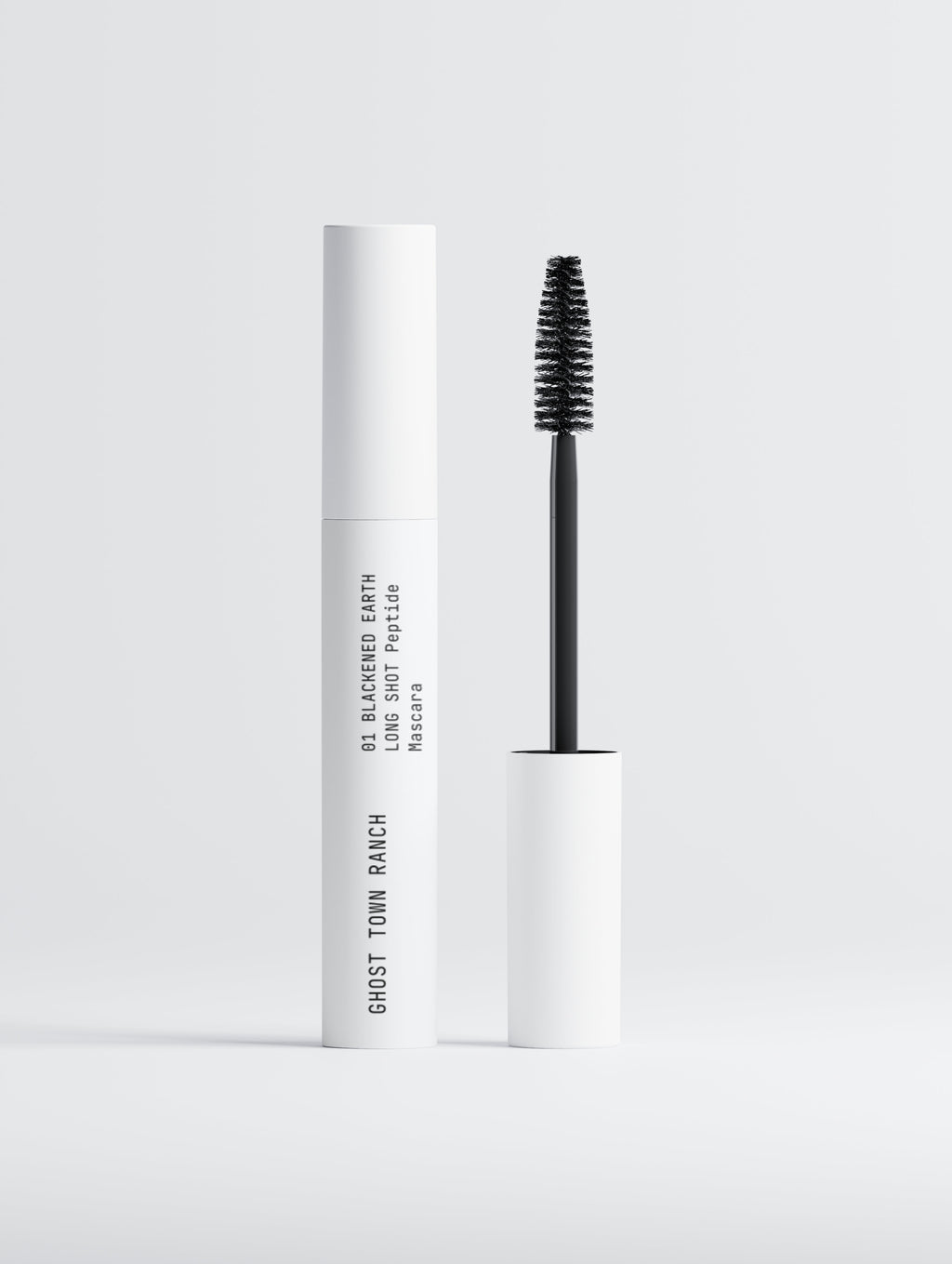 LONG SHOT Peptide Mascara in Blackened Earth