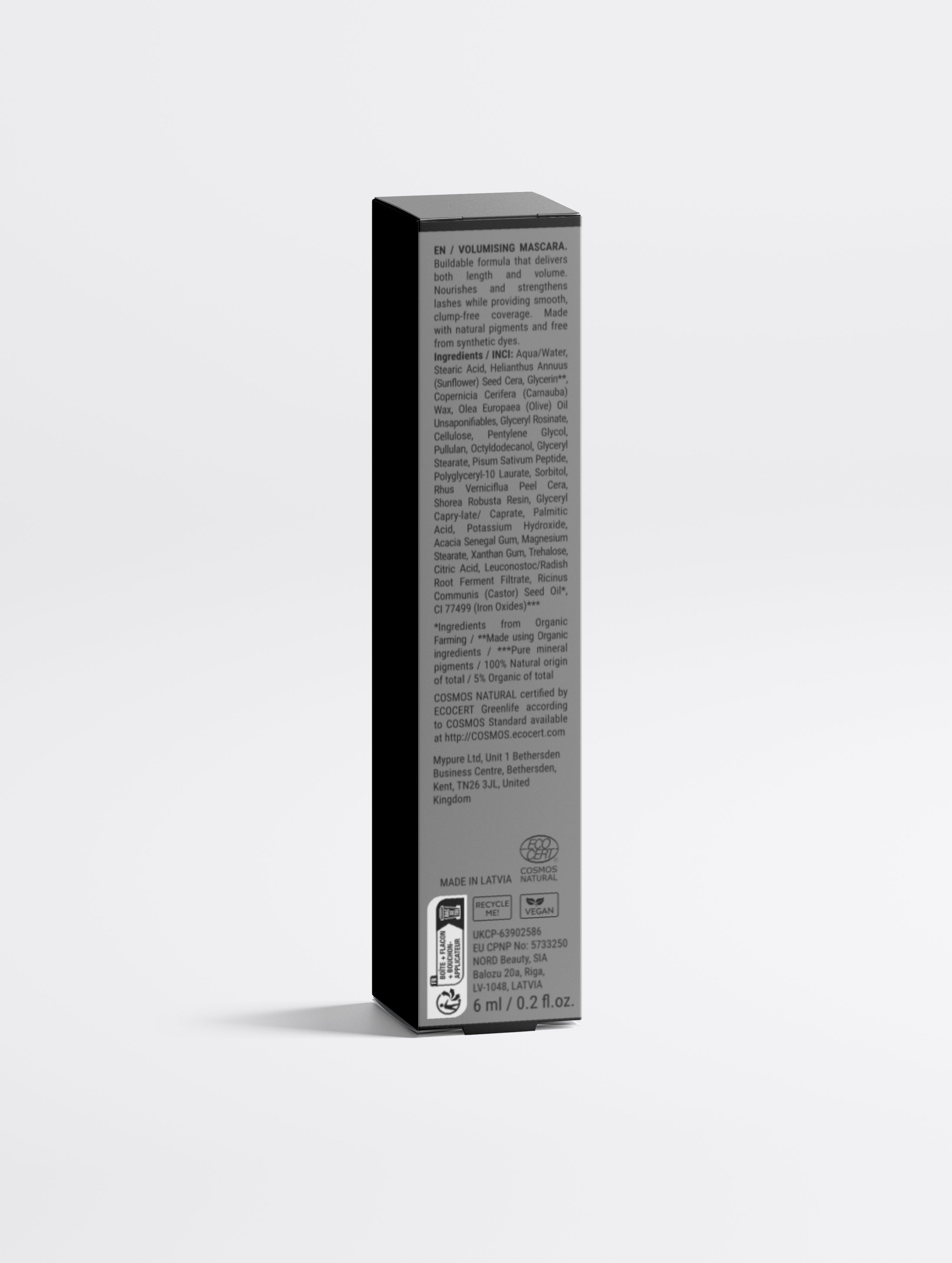 LONG SHOT Peptide Mascara in Blackened Earth
