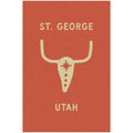 St. George Rust 24 x 36