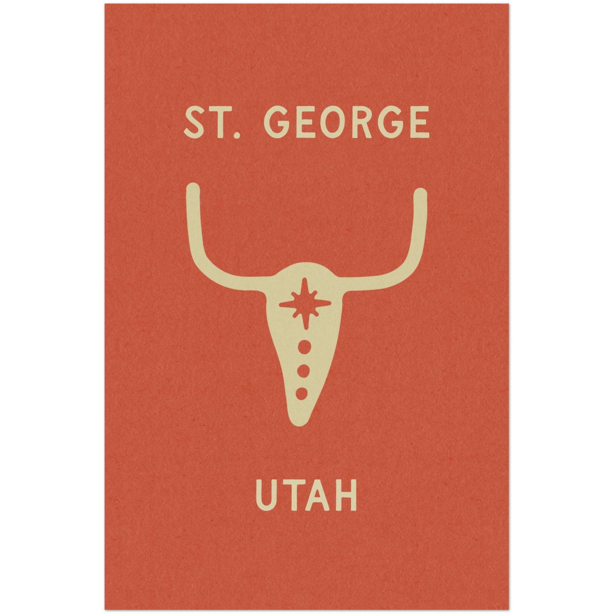 St. George Rust 24 x 36