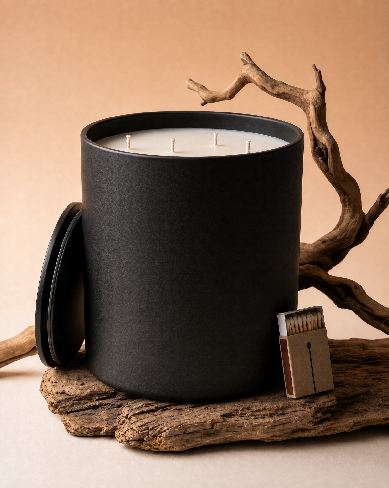 The Monument Hand-Poured Mega 4-Wick Candle
