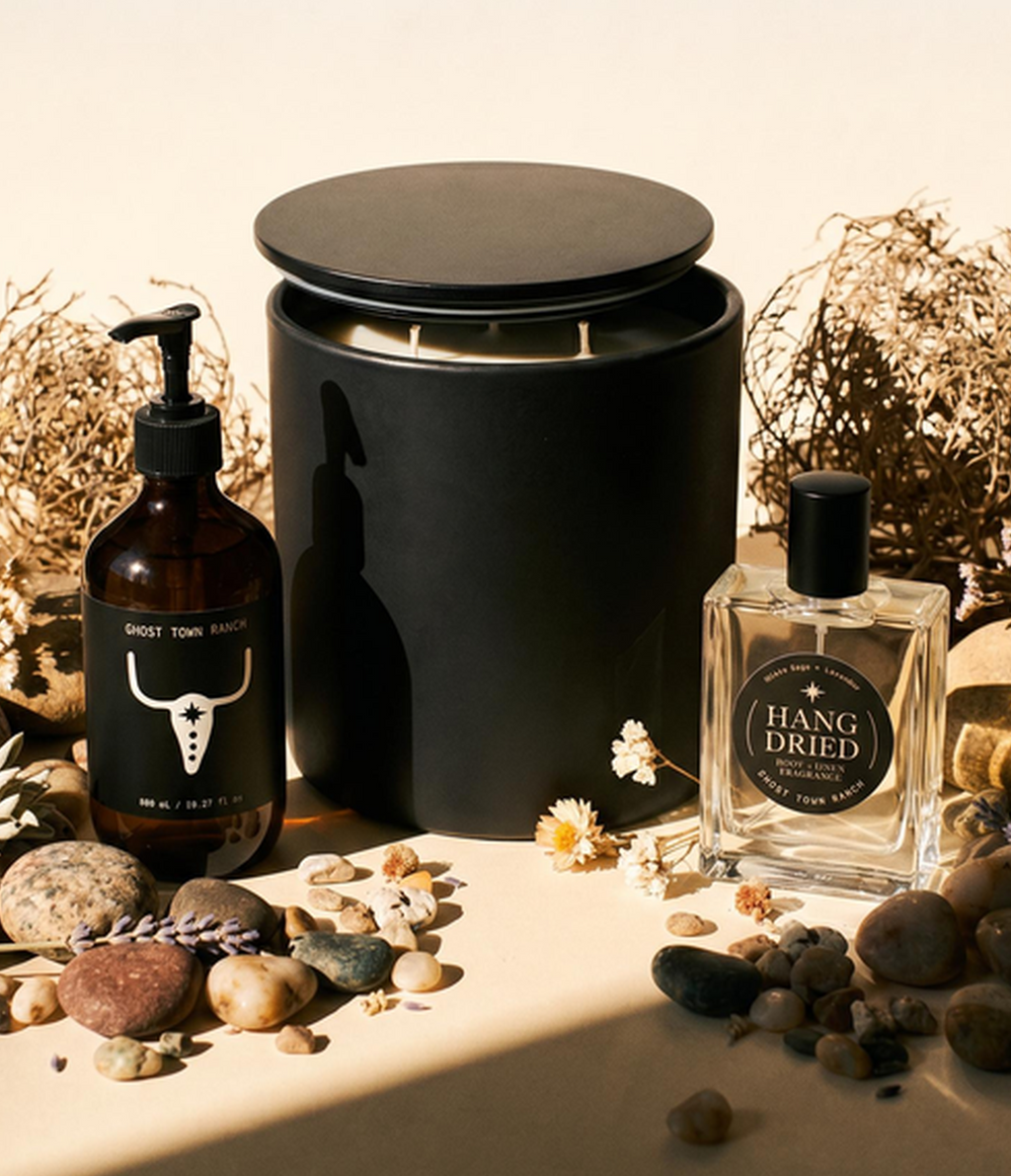 The Monument, Hand-Poured Mega 4-Wick Coconut-Soy Candle, 55oz