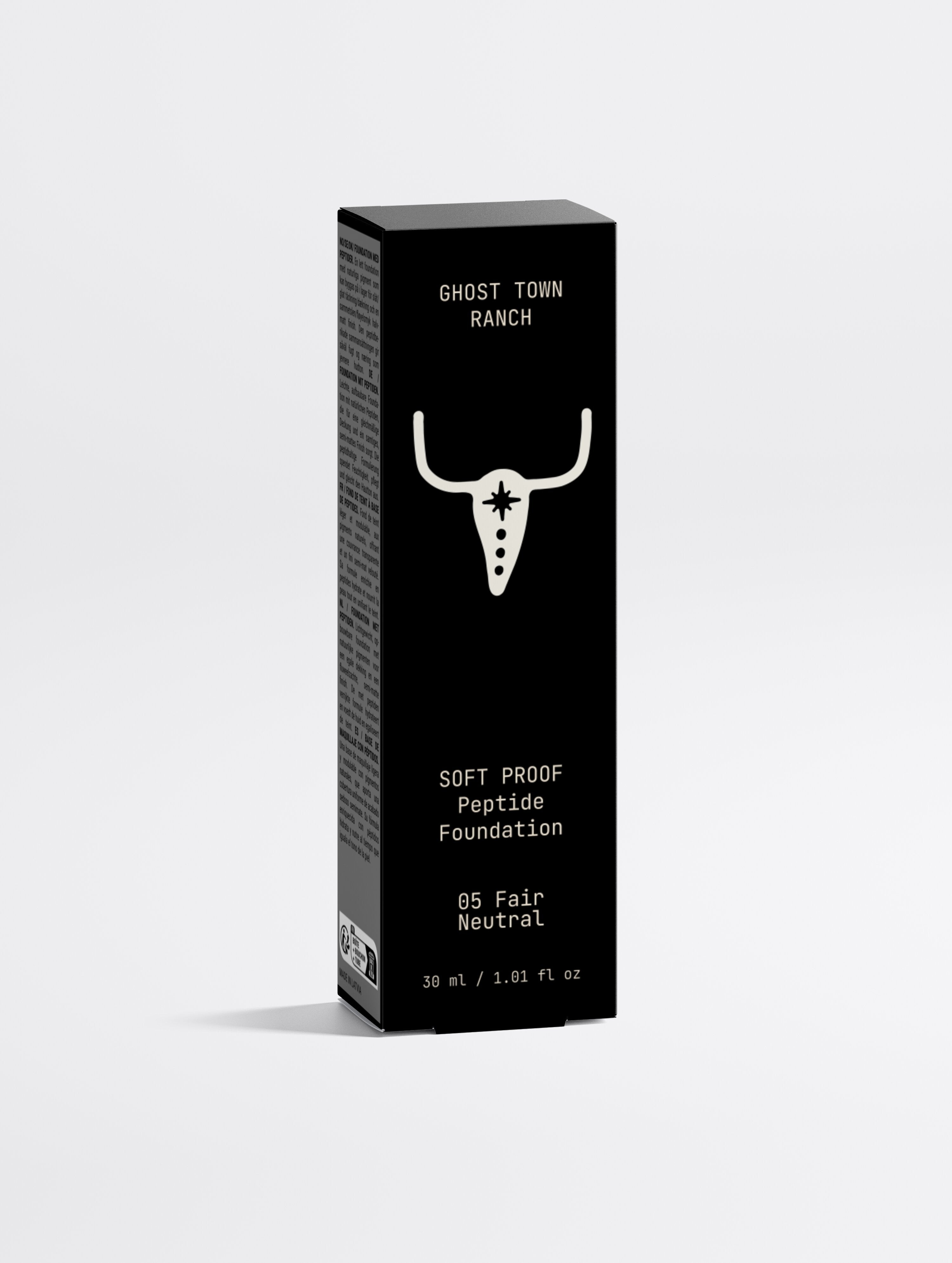 SOFT PROOF Pigment Foundation with Peptides, 10 Shades