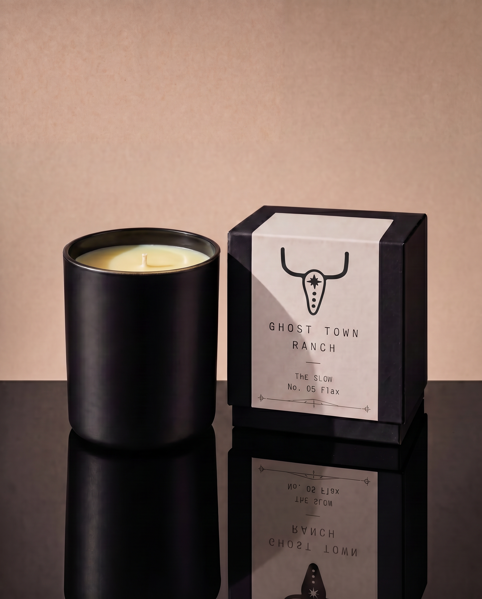 The Slow, Hand-Poured Colored Wax Candle, 11oz