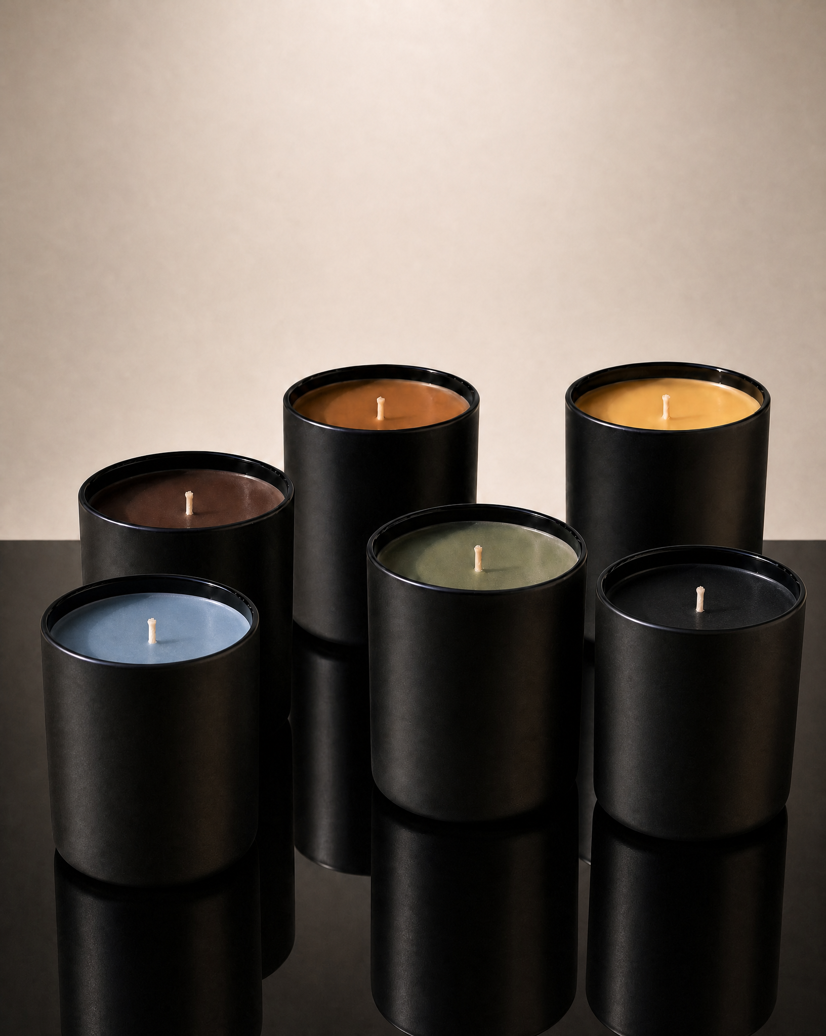 The Slow, Hand-Poured Colored Wax Candle, 11oz