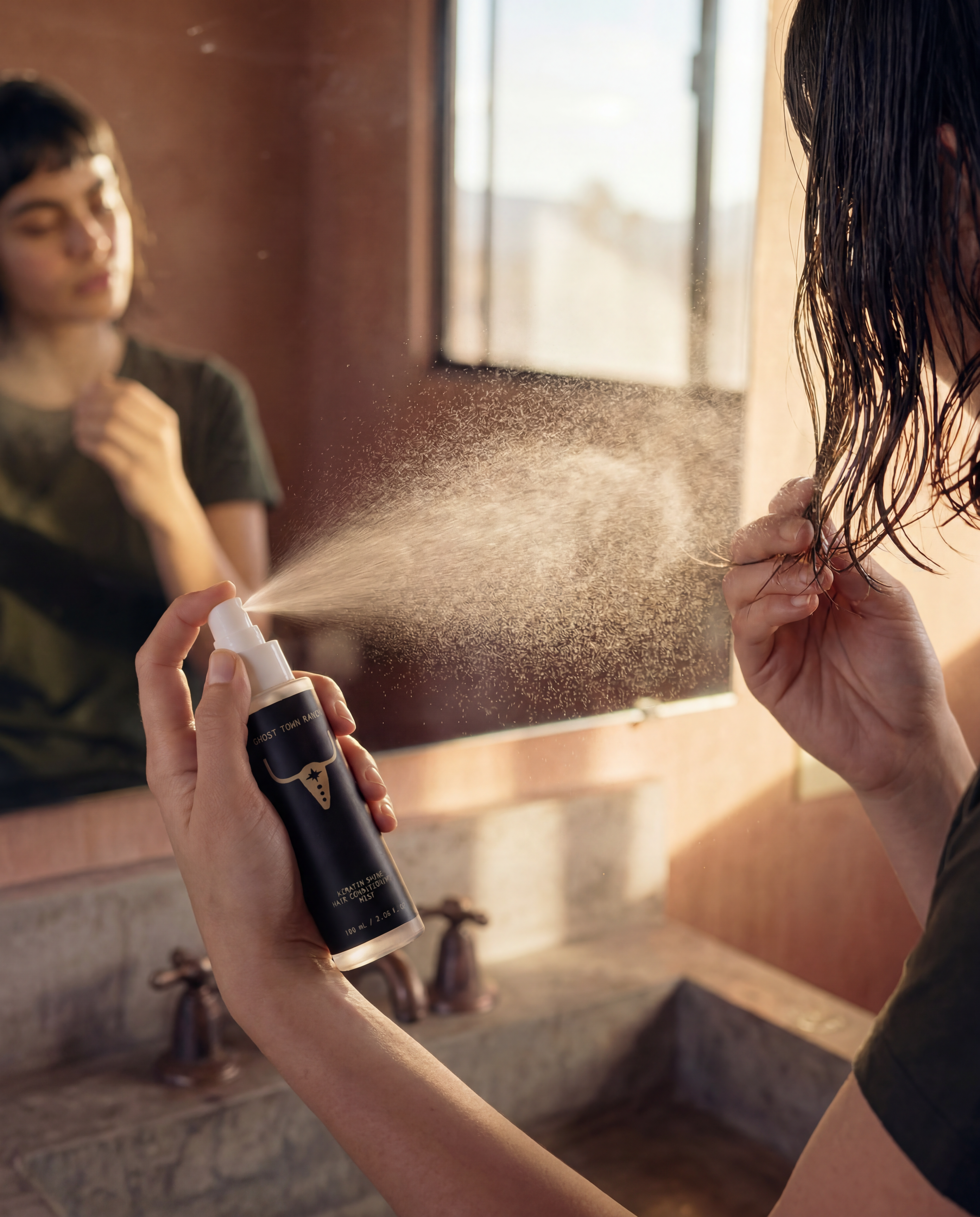 Trail's End Keratin Hair Shine, Leave-In Conditioner