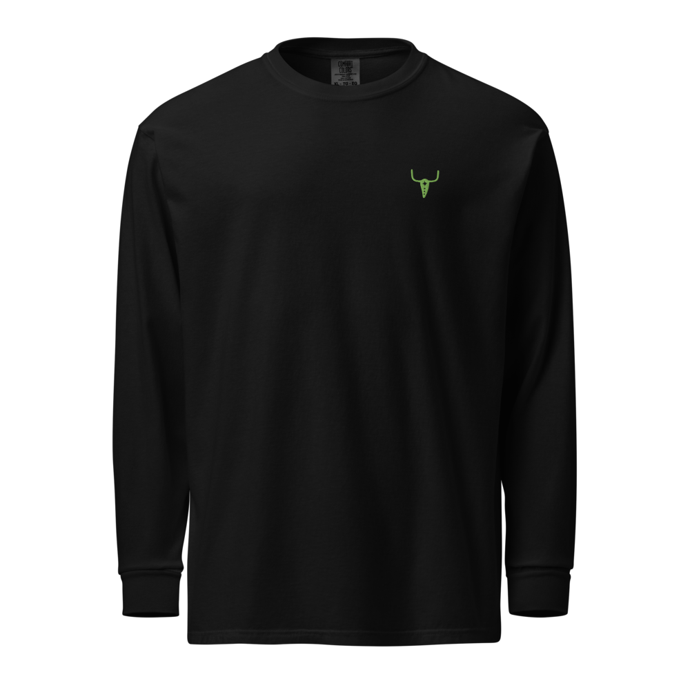 GTR Garment-dyed long-sleeve Tee