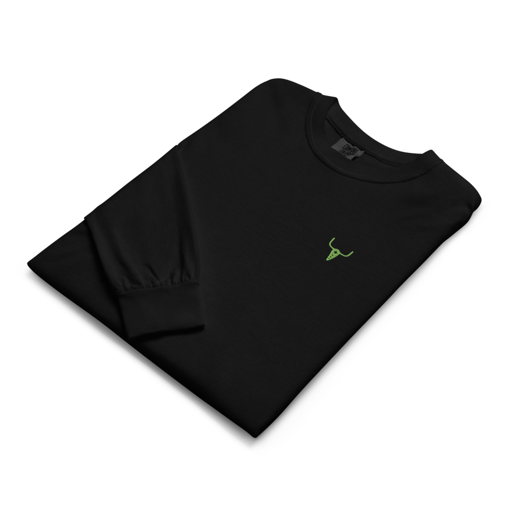 GTR Garment-dyed long-sleeve Tee